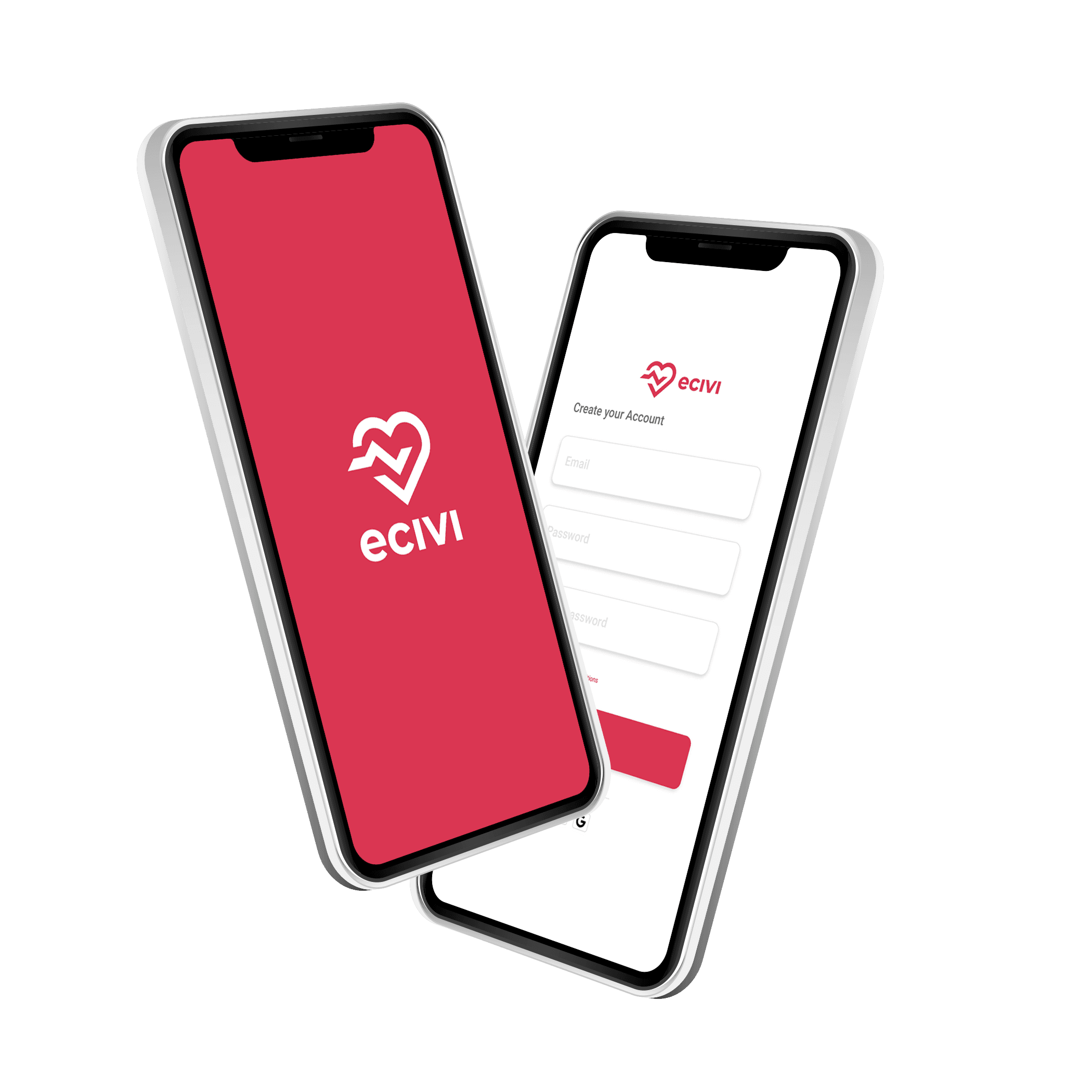 ECIVI App Mockups