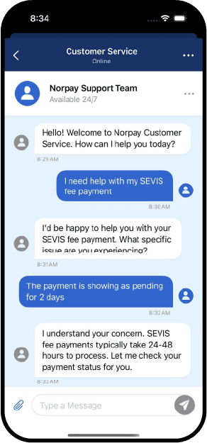 Norpay App Screen 7